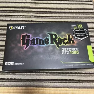 PALIT Game Rock GEFORCE GTX1080 Premium Edition Used Japan - Picture 1 of 24
