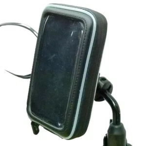 Secure Waterproof Bike Scooter Mirror Mount Holder for iPhone 12 PRO MAX - Picture 1 of 5