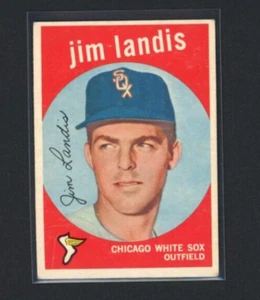 1959 Topps #493 Jim Landis EX - Imagen 1 de 2