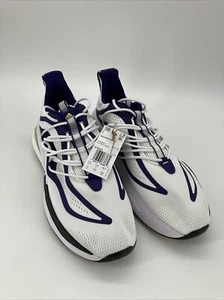 Adidas AlphaBoost V1 Hombre Talla 12 Washington Huskies Blanco Púrpura NUEVO/B25 - Imagen 1 de 18