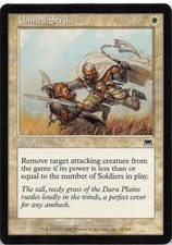 Unified Strike *Common* Magic MtG x1 Onslaught SP