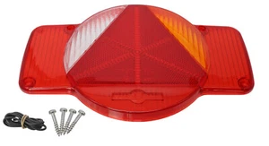 Lichtscheibe original Humbaur rechts Blinker Standlicht Bremse 12V PKW Anhänger - Bild 1 von 7
