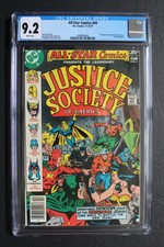ALL-STAR COMICS 69 ORIGIN 1st HUNTRESS 1977 TV Arrow Birds of Prey Movie CGC 9.2