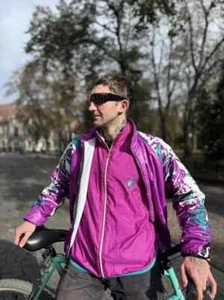 80s Castelli cycling jacket+jersey vintage Italy - Picture 1 of 13