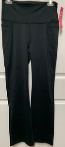 Leggings svasati Lilly Pulitzer Carpe Vita taglia L onice nero studio elasticizzato nuovi con etichette - Foto 1 di 10