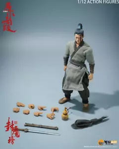 Nottaa Studio 1/12 Yan Monk Wuxia Enveloped Yaomo Action Figures Models Normal - Picture 1 of 3