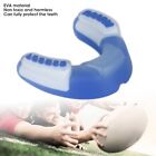 (Blue White)Sports Mouth Guard Football Shock Mouth Guards EVA Athletic TDM