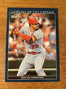 2022 Topps X Derek Jeter Call of the Captain- Nolan Arenado Blue #’d/175 - Picture 1 of 2
