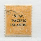 North West Pacific Islands 1915 4d used