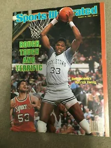 FM9-19 Sports Illustrated March 19 1984 PATRICK EWING GEORGETOWN NO LABEL - Picture 1 of 1