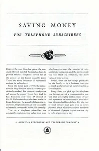 Pubblicità stampa d'epoca 1931 Campana Telefono Risparmio Soldi per Iscritti Pubblicità - Foto 1 di 2