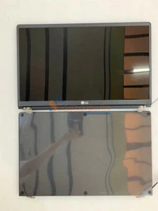 1PC FHD 15.6" 1920X1080 LG Gram 15Z980 LCD Screen FULL TOP ASSEMBLY GRAY - Picture 1 of 3