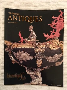 PRISTINE “THE MAGAZINE ANTIQUES” OCTOBER 1996 CONTENTS PHOTO~INTERNATL’ STYLE - Picture 1 of 3