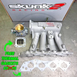 Skunk2 Pro Intake Manifold & 74mm Throttle Body for Honda Acura LS B18 B20 - Picture 1 of 7