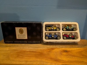 Vintage Replica Classic Automotive Collection, 4 Cars New In Original Box - Picture 1 of 1