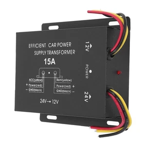 15A 180W 24V To 12V DC Voltage Converter Powerful Car Power Supply Voltage SAP - Picture 1 of 12