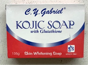 C.Y. Gabriel Kojic Skin Whitening Soap Bar with Glutathione 135g New in Box - Bild 1 von 4
