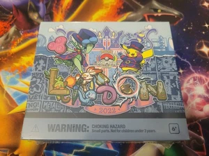 Pokemon 2022 London World Championships Box Damage Dice Coin VStar Pikachu - Picture 1 of 2