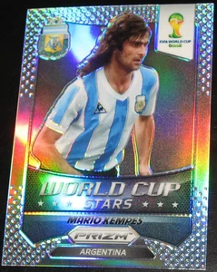 2014 Prizm World Cup Stars Mario Kempes Silver Prizms #43 WCS b - Picture 1 of 2