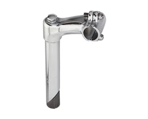 5-1/4" Long Original Lowrider Steel Stem 22.2mm Chrome 0 Degree 2 Bolt - Cruiser - Picture 1 of 1