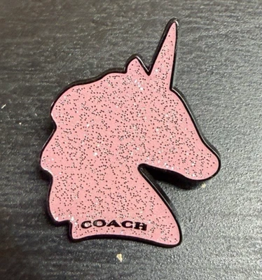 Coach Uni Pin Glitter Enamel Pin - Image 1 of 4