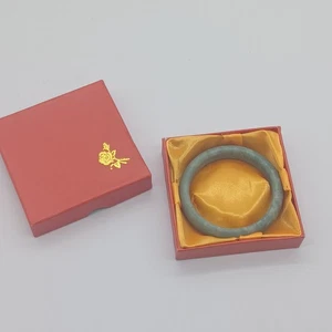 Vintage 30er Jahre Art Deco Jade Achat Halbedelstein Armreif Armband Lot 10 - Bild 1 von 4