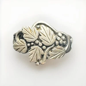 Anello Wheeler Manufacturing Co Black Hills in argento sterling con vite misura 6 3,9 g - Foto 1 di 9