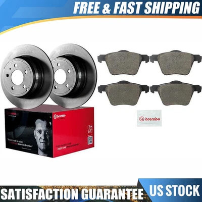 Juego de 6 rotores y pastillas de freno de disco delanteros Brembo para Volvo XC90 2005-2014 Foto 1 de 4