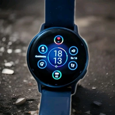 Garmin Vivoactive 5 Smartwatch AMOLED Display Fitness Uhr GPS Sportuhr Blau Neu - Bild 1 von 3