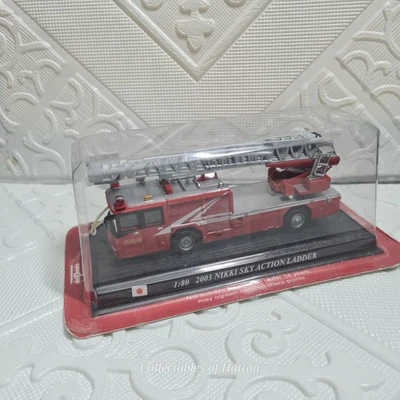 Del Prado Fire Engines Of The World 2003 Nikki Sky Action ladder Japan1:80 1:80 - Image 1 of 3