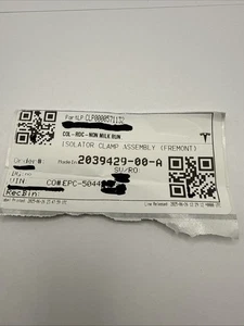 2024-2025 Tesla Model 3 Door Glass Holder Isolator 2039429-00-A NEW OEM - Picture 1 of 3