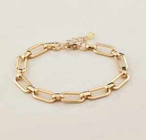 Avon Studio 1886 Sunlit Paperclip Link Bracelet NIB - Picture 1 of 1