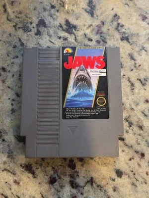 Jaws NES (Nintendo Entertainment System, 1987) Authentic Cartridge Only - Image 1 of 4
