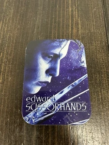 Carte da gioco Edward mani di forbice Tim Burton complete di custodia di latta usate in ottime condizioni - Foto 1 di 4