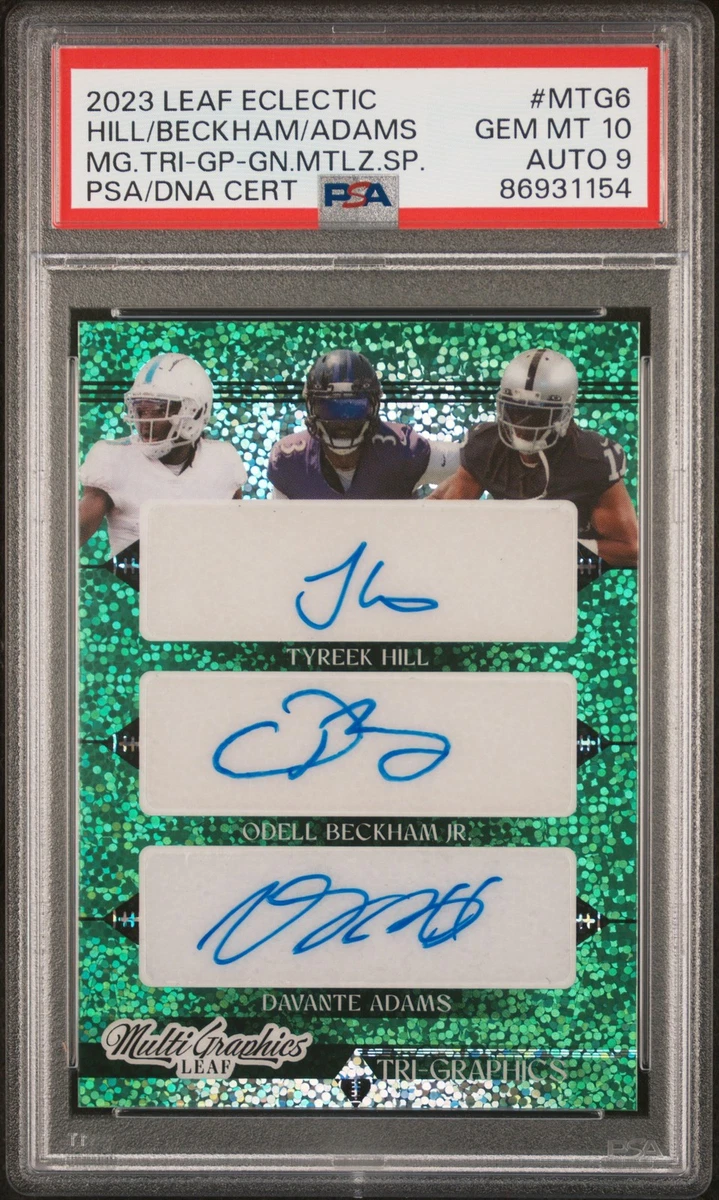 Football Odell Beckham Jr. Leaf Trading Card Singles for sale | eBay