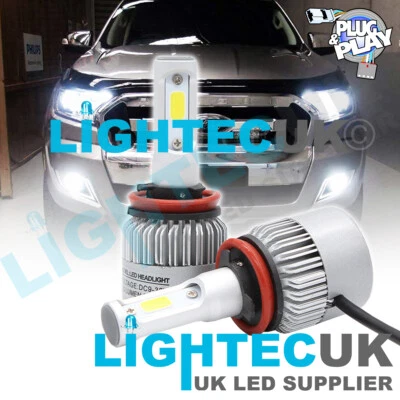 2x HB3 9005 HIGH POWER CANBUS 72W 16000LM LED CAR HEADLIGHT FOG LIGHT BULBS KIT - Image 1 of 4