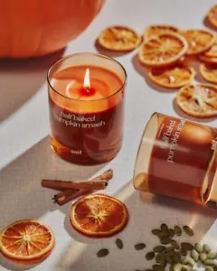 Snif Half Baked Pumpkin Smash Scented Candle 8.5 Oz Full Size NIB SOLD OUT - Picture 1 of 11