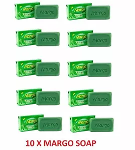 10 soaps X MARGO NEEM SOAP 100g- Ayurvedic herbal soap - Picture 1 of 2