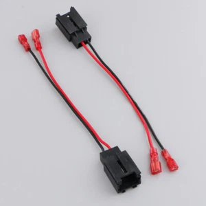 2Pcs Car Speaker Audio Harness Wire Adapter for Peugeot Citroen C2 99-15 - Picture 1 of 11