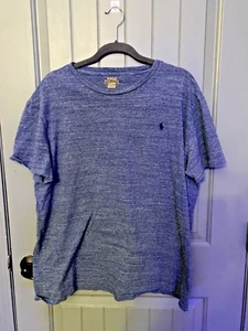 Polo Ralph Lauren Classic Fit Marble Blue T-Shirt Herren Größe L Large - Bild 1 von 10