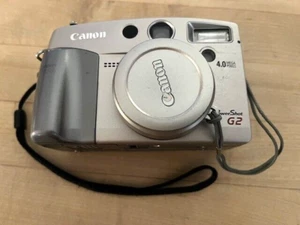 Canon PowerShot G2 Digital Camera With Case, New Battery +2 Bonus Lenses Tested - Picture 1 of 20