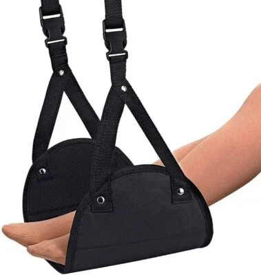 Airplane Foot Rest Travel Essential Under Desk Foot Hammock for Plane Travel - Image 1 of 4