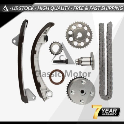 Engine Timing Chain Kit Fits Toyota Celica Corolla Matrix MR2 Spyder 2000-2008 - Image 1 of 4