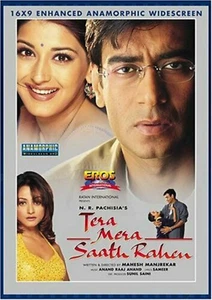 Tera Mera Saath Rahen - Ajay Devgan, Sonali-New Eros Bollywood DVD -anglais Subs - Picture 1 of 2