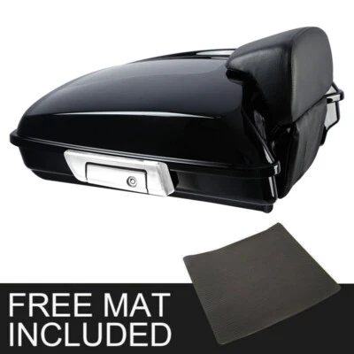 Razor Trunk Backrest Fit For Harley Touring Electra Glide Road King 14-25 - Image 1 of 4