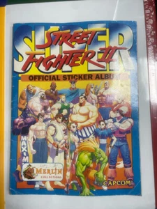 Super Street Fighter II Complete Sticker Book Rare find - Picture 1 of 6