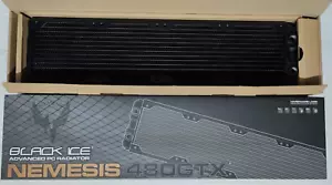 Black Ice 480 Radiator - Hardware Labs Nemesis Copper GTX - Black Carbon - Bild 1 von 5