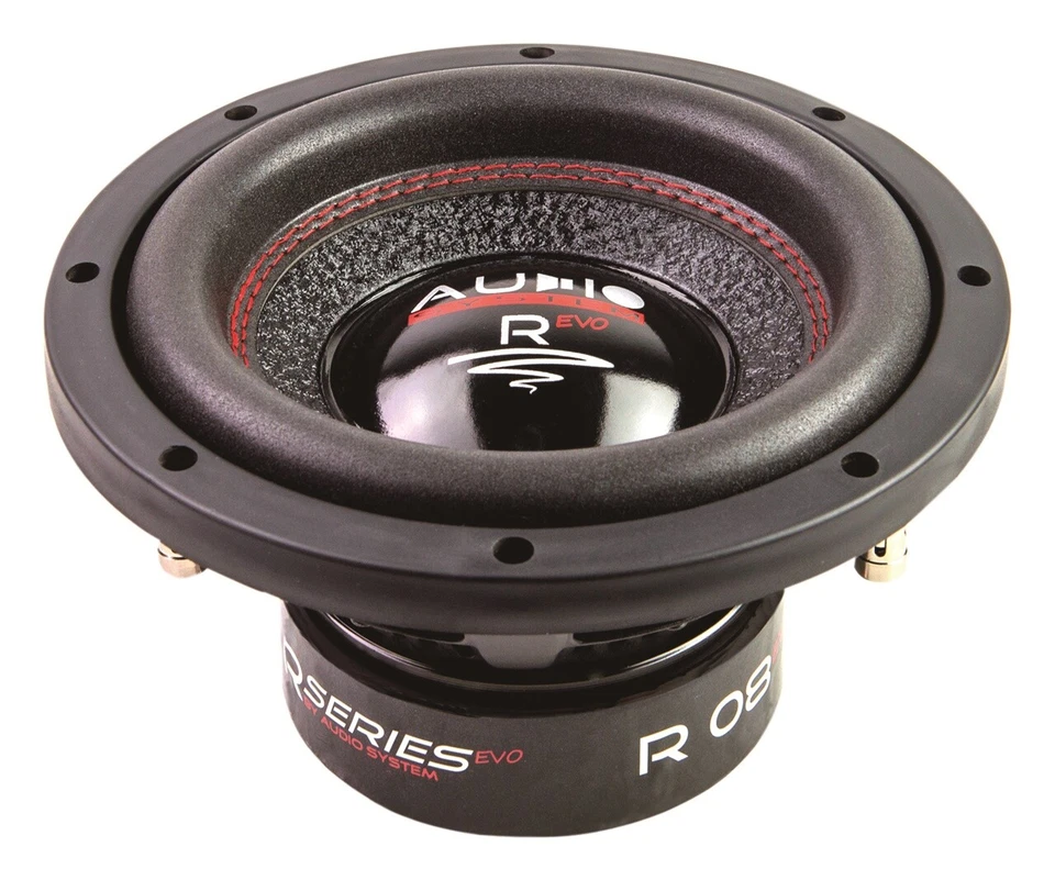 Audio System 20cm 500 Watt Subwoofer 2x4 Ohm R08 EVO Auto Woofer 8" R-Series - Bild 1 von 1