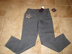 WOMENS SIZE 8 GLORIA VANDERBILT AMANDA JEANS **NWT** SPARKLE!!! - Picture 1 of 3