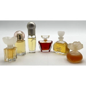 Vintage Mini Perfume Decorative Bottles Poeme, Azzaro 9, Oscar de la Rents, Este - Picture 1 of 16